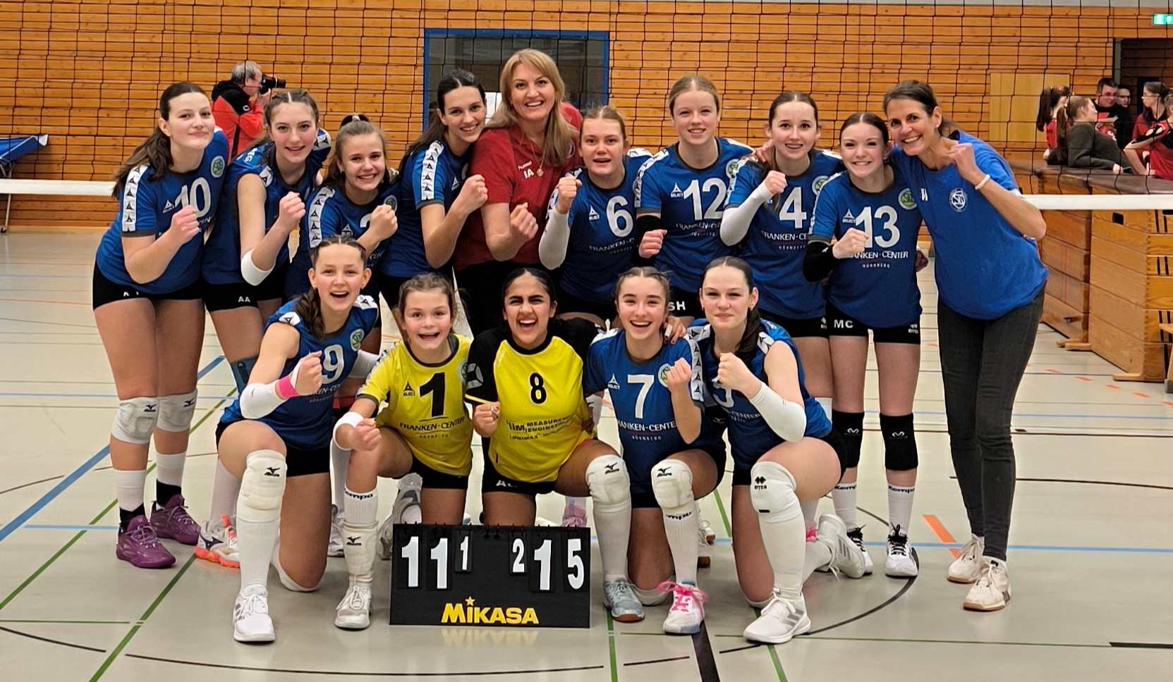 Beide Schwaiger U18-Teams werden Mittelfränkischer Meister